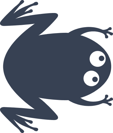 Fat Frog Sticker