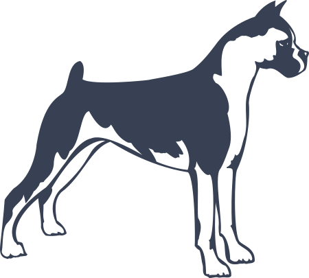 Boxer Dog Sticker