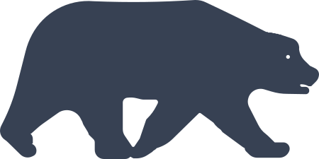 Large Bear Walking Sticker