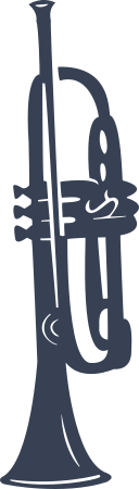 Trumpet Sticker