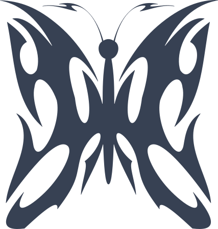Butterfly Butterflies Decal