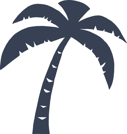 Firm Palm Tree Sticker
