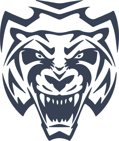 Tiger Face With Open Mouth Sticker
