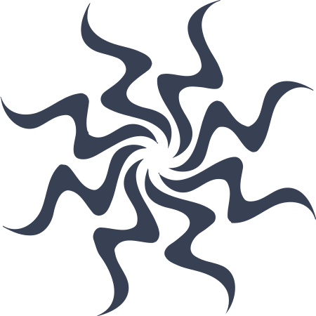Squigle Sun Sticker