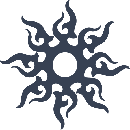 Stunning Sun Sticker