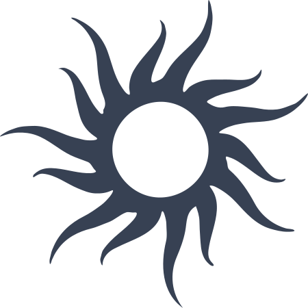 Lovely Sun Sticker