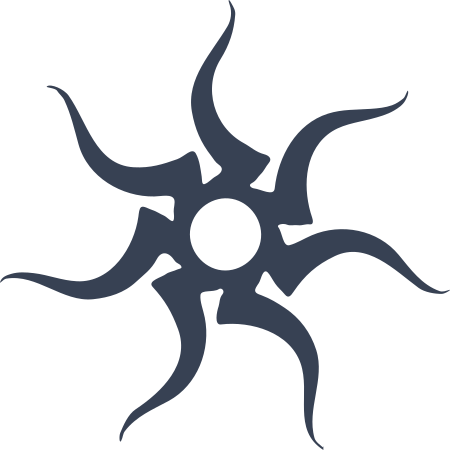 Cute Tribal Sun Sticker