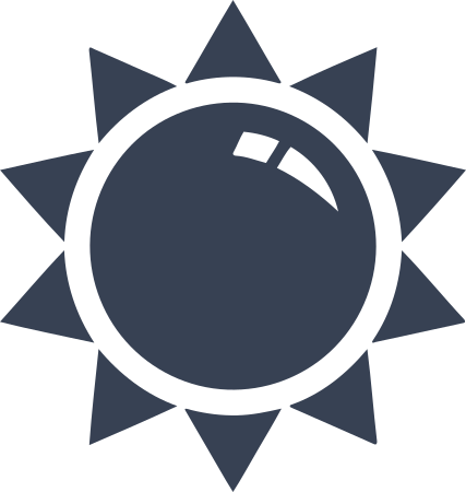 Bright Sun Sticker
