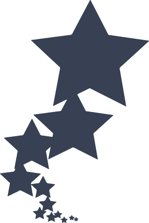 Stars Trail Sticker