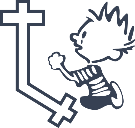 Boy Praying Sticker