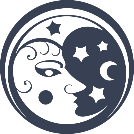 Beautiful Moon Sticker
