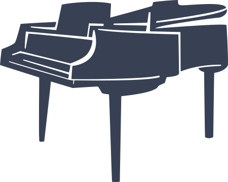Piano Sticker