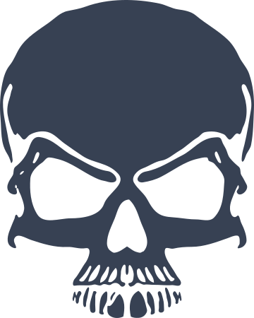 Skull Sticker