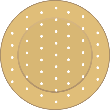 Circular Band Aid Bandage Sticker