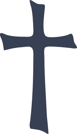Skinny Cross Sticker