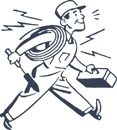Happy Electrician Sticker