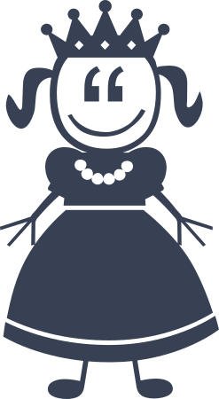 Royal Girl Family Sticker