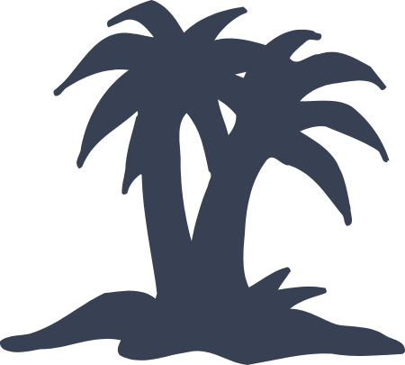 Palm Trees Decal