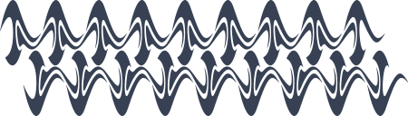 Thrilling Flames Design Border Sticker