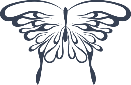 Butterfly Butterflies Decal