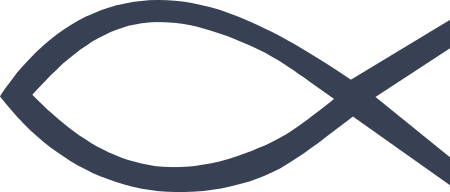 Ichthus Fish Sticker