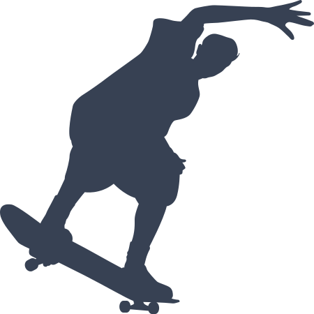 Skateboarder Decal