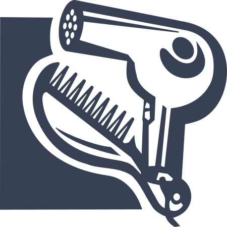 Beauty Parlor Hair Salon Decal