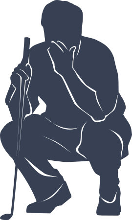 Golfer Decal