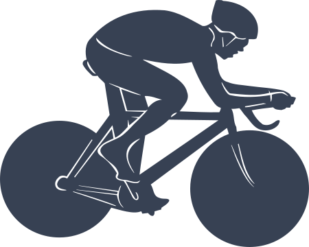 Bicycle Bicyclist Decal