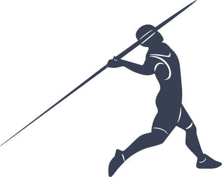 Javelin Thrower Decal