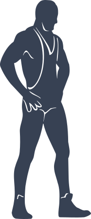 Wrestler Wrestling Decal