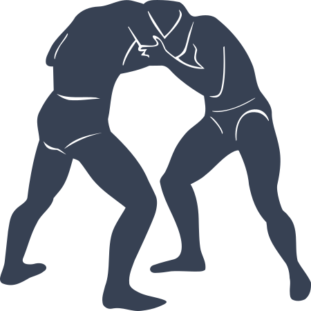 Wrestlers Decal