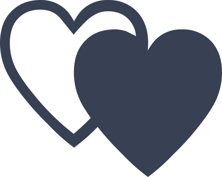 Hearts Decal