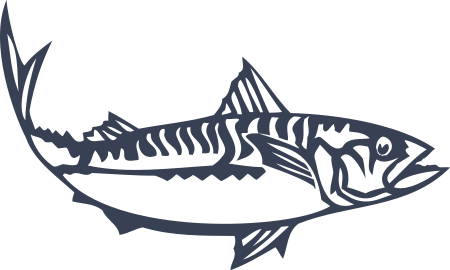Mackerel Fish Decal