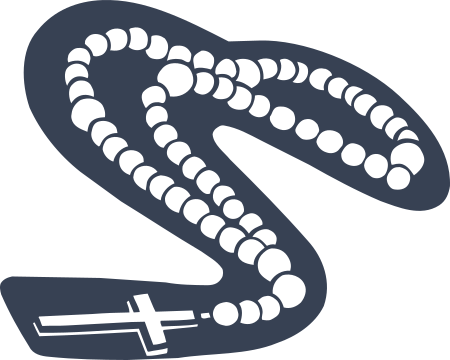 Rosary Sticker