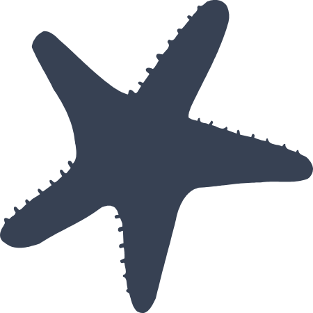 Starfish Decal