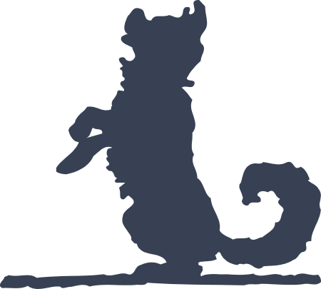 Dog Begging Sticker