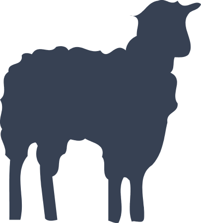 Realistic Sheep Sticker