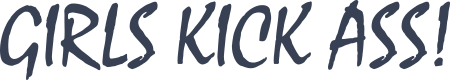Girls Kick Ass! Sticker