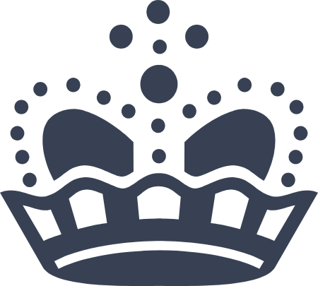 Dot Crown Sticker