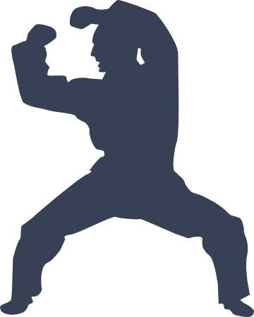 Karate Martial Arts Decal