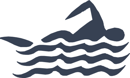 Swimmer Sticker