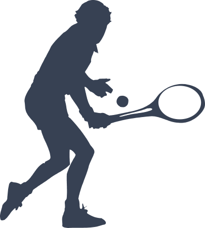 Tennis Player Decal