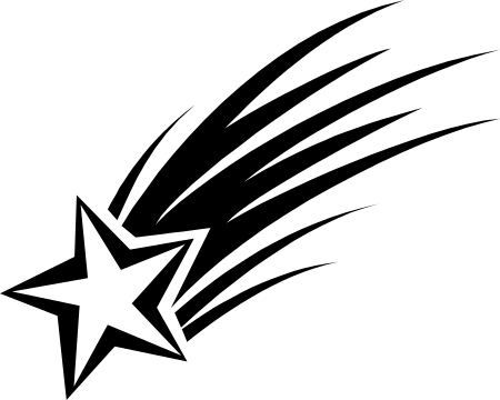 Shooting Star Decal