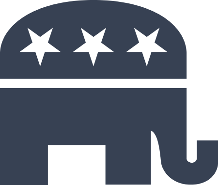Republican Elephant Sticker