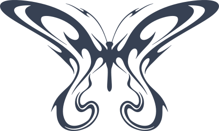 Butterfly Butterflies Decal