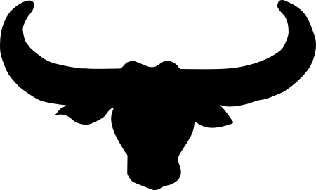 Bull's Head Decal