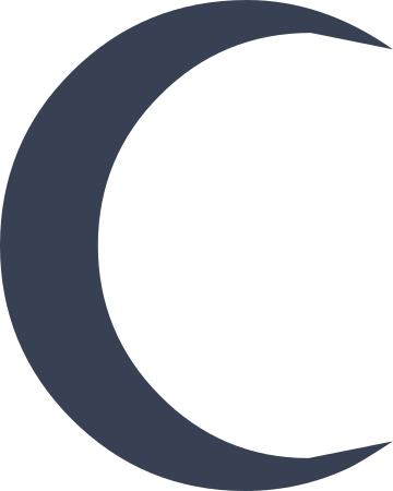 Lovely Cresent Moon Sticker