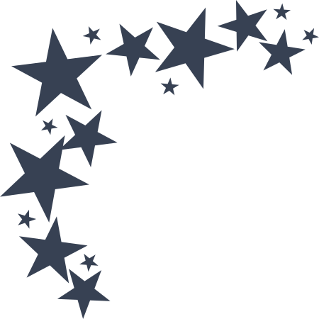 Stars Corner Decal