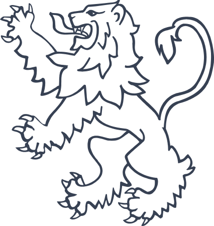 Lion Rampant Decal